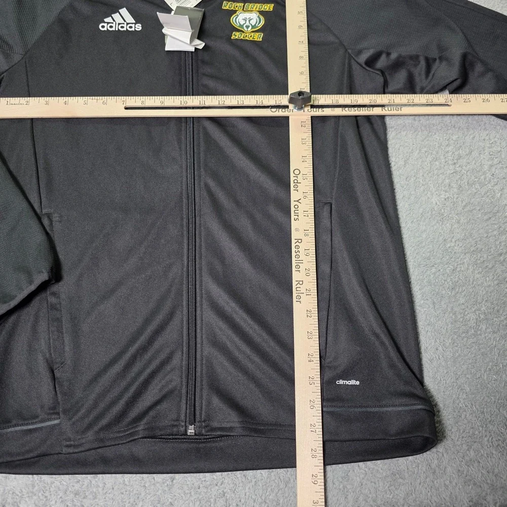 Adidas Mens Large Tiro 17 Training Jacket Black Rock Bridge Soccer 23 BJ9294